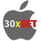 Aplicativo 30xbet para iOS